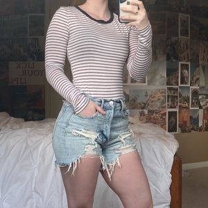 striped long sleeve tee!